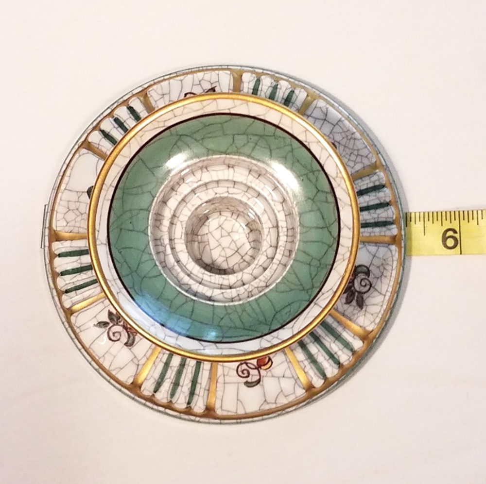 Royal Copenhagen Crackle Glaze Candleholder - Picture 8 of 8